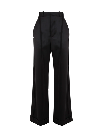 Shop Ann Demeulemeester Belinda Long Fit Trousers In Black