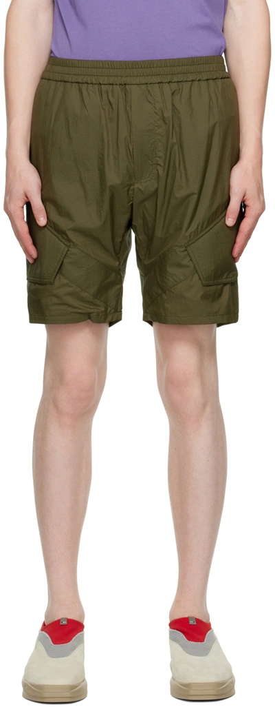 Shop Alyx Ssense Exclusive Khaki Shorts In Military Green
