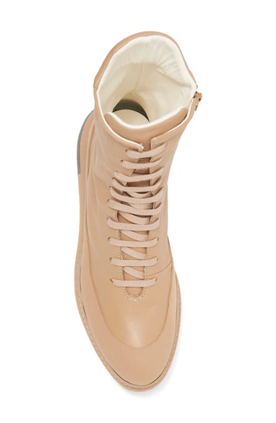 Paloma Barceló Lili Platform Bootie In Nocciola
