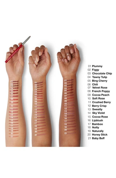 Shop Clinique Quickliner For Lips Lip Liner In Bing Cherry