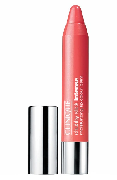 Shop Clinique Chubby Stick Intense Moisturizing Lip Color Balm In 04 Heftiest Hibiscus