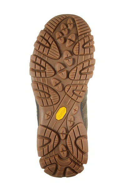 Shop Merrell Moab 3 Mid Waterproof Hiking Shoe In Olive/ Gum