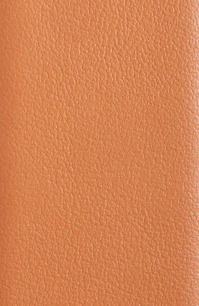 Khaite Bambi Lambskin Leather Belt In 902 Caramel