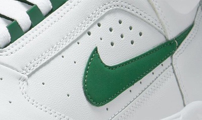 Shop Nike Air Flight Lite Mid Basketball Sneaker In White/ Gorge Green