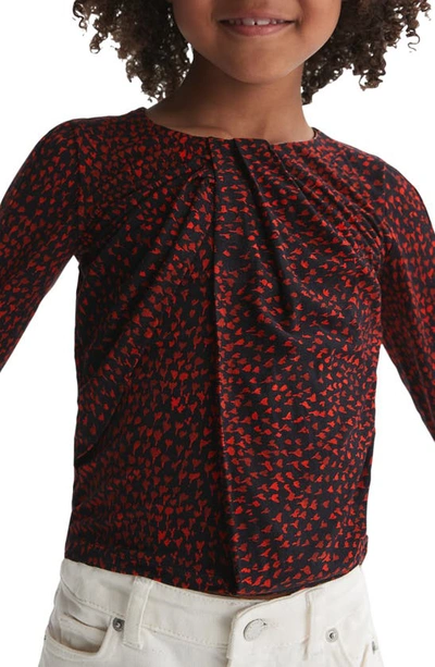 Reiss Black And Red In Black Print