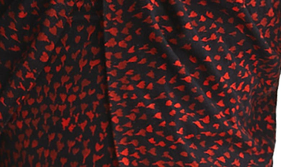 Reiss Black And Red In Black Print