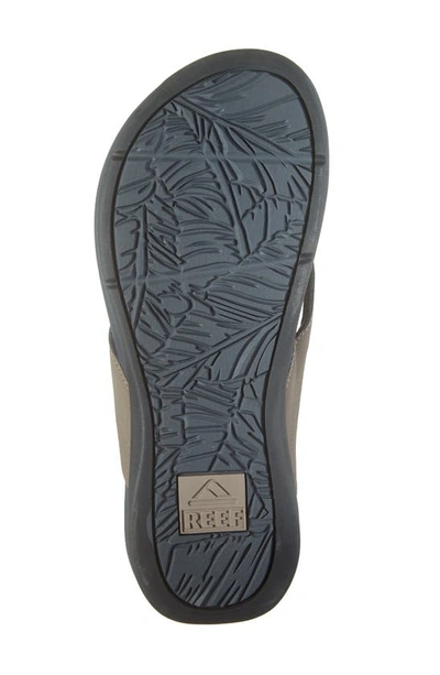 Shop Reef Pacific Flip Flop In Sand And Slate