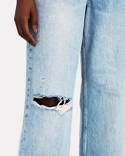 Shop Frame Le High Wide-leg Jeans In Bilson Rips