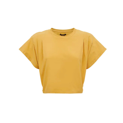 Shop Isabel Marant Etoil Zelitos T-shirt In Yellow