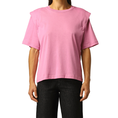 Shop Isabel Marant Etoil Zelitos T-shirt In Pink