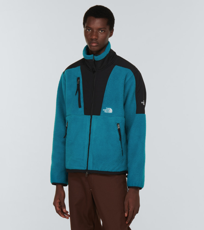 Shop The North Face 94 High Pile Denali Fleece Jacket In Harbor Blue