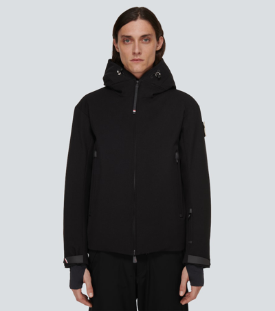 Moncler Grenoble Praz Down Hooded Ski Jacket In Black | ModeSens