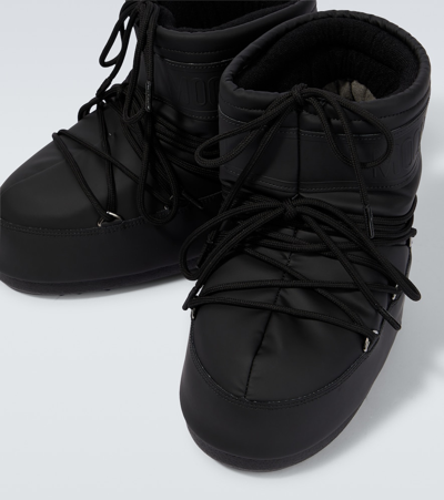 Shop Moon Boot Icon Low Rubber Boots In Black