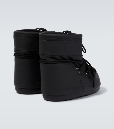 Shop Moon Boot Icon Low Rubber Boots In Black