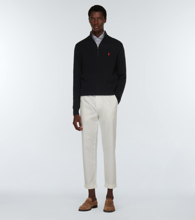 Polo Ralph Lauren Pullover Aus Baumwolle In Polo Black | ModeSens