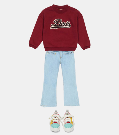 Christian Louboutin Patent Leather Sneakers In Version Multi