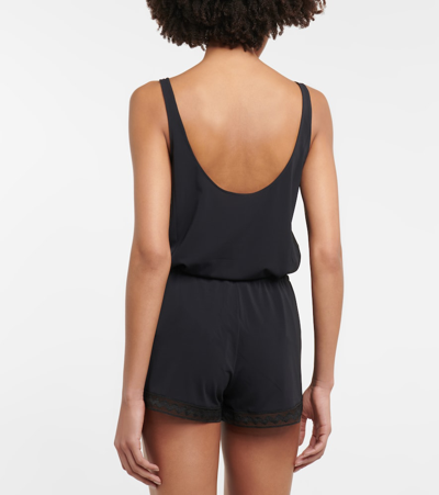 Eres Sylvie Graphic Bermuda And Short Black In Noir