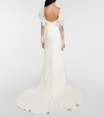 Danielle Frankel Bridal Aria Gown In Light Ivory