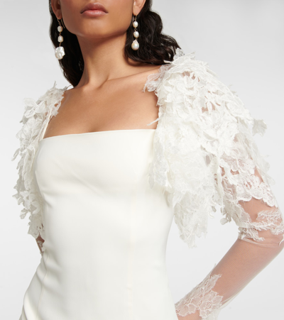 Danielle Frankel Bridal Aria Gown In Light Ivory