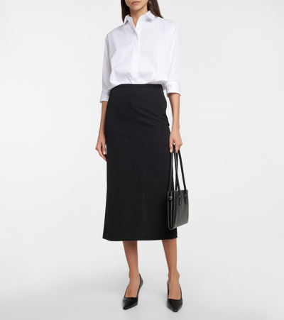 Shop The Row Matias Pencil Skirt In Black