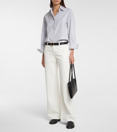 The Row Wide-leg Egli Jean White In White