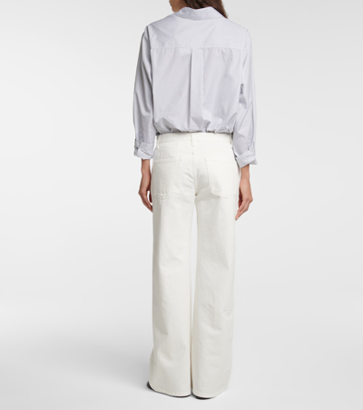 The Row Wide-leg Egli Jean White In White