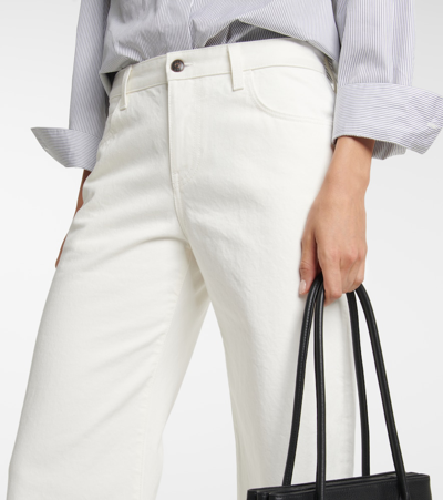 The Row Wide-leg Egli Jean White In White