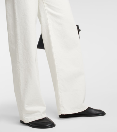The Row Wide-leg Egli Jean White In White