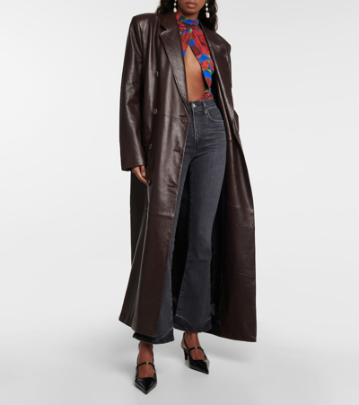 Citizen Of Humanity Lilah High Rise Bootcut Jeans In Caviar