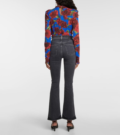 Citizen Of Humanity Lilah High Rise Bootcut Jeans In Caviar