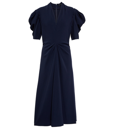 Shop Proenza Schouler Jersey Midi Dress In Navy