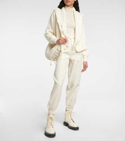 Polo Ralph Lauren Linen And Cotton Jeans In Multi