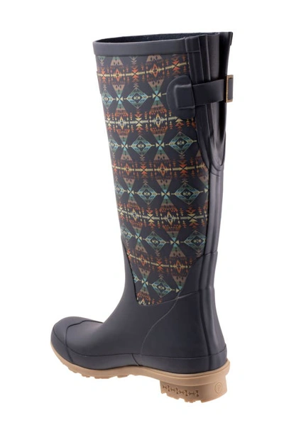 Shop Pendleton Diamond Peak Rain Boot In Navy