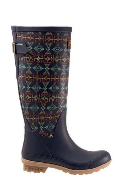 Shop Pendleton Diamond Peak Rain Boot In Navy