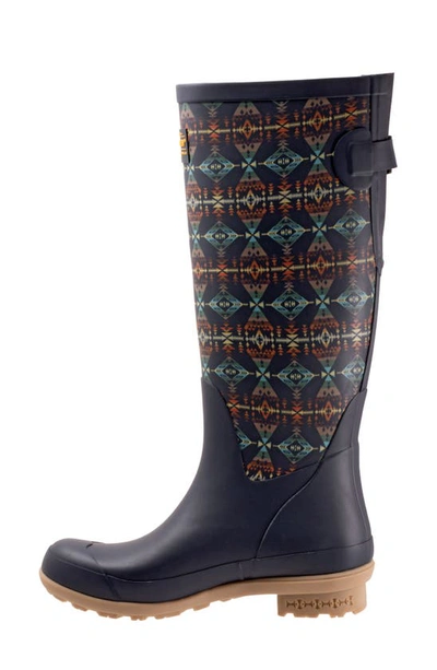 Shop Pendleton Diamond Peak Rain Boot In Navy