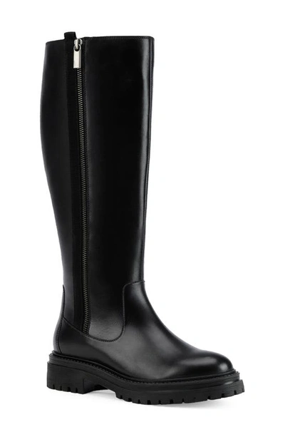 Geox Iridea 45mm Leather Boots In Black | ModeSens