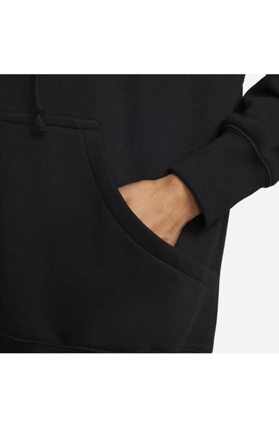 Nike Women's  Sportswear Phoenix Fleece Oversized Full-zip Hoodie In Black
