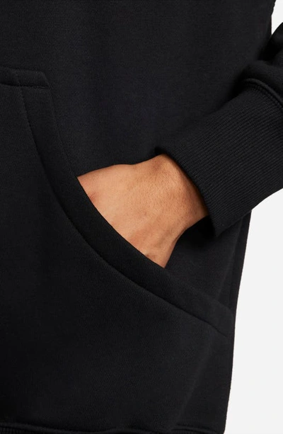 Nike Women's  Sportswear Phoenix Fleece Oversized Full-zip Hoodie In Black