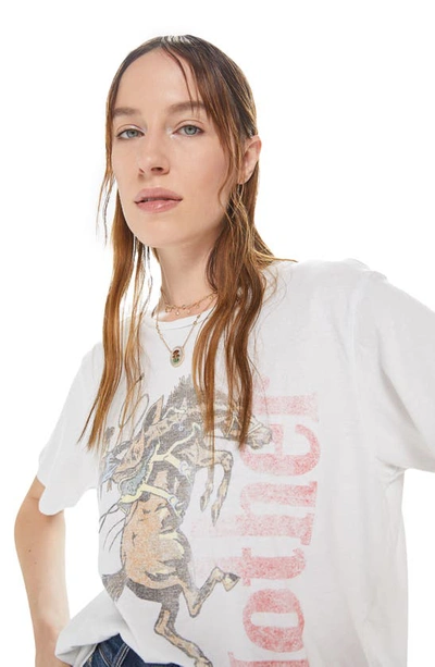 Shop Mother The Rowdy Graphic T-shirt In Pad - Pack A Day
