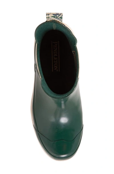 Shop Pendleton Smith Rock Waterproof Wool-lined Chelsea Boot In Green