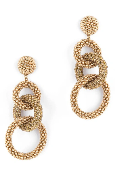 DEEPA GURNANI DEEPA GURNANI SIENNA EMBELLISHED DROP EARRINGS 