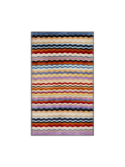 Shop Missoni Bonnie Bath Towel In Violet Multi