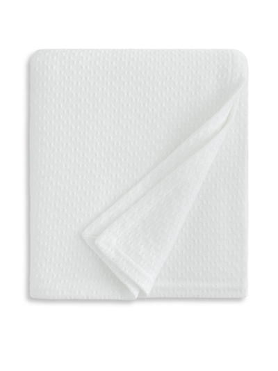 Shop Sferra Corino Blanket In White