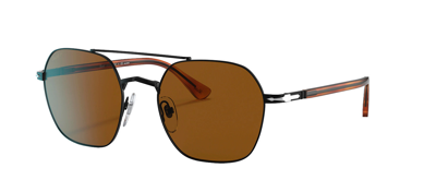 Shop Persol Po2483s 109157 Navigator Polarized Sunglasses In Brown