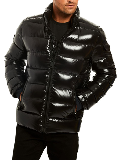 Shop Sam Men's Trail Down Puffer Coat In Jet