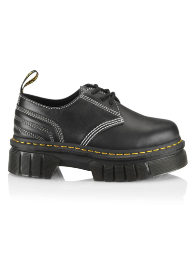 Shop Dr. Martens' Women's Audrick 3i Quilted Leather Oxfords In Black