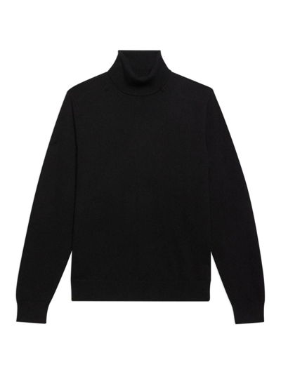 Shop Theory Men's Hilles Cashmere Mockneck Sweater In Black
