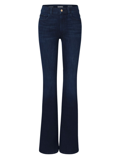 Shop Dl Premium Denim Women's Bridget High Rise Instasculpt Boot Jeans In Mediterranean