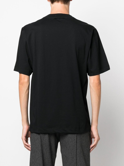 Shop Etudes Studio Études Organic Cotton Logo T-shirt In Black