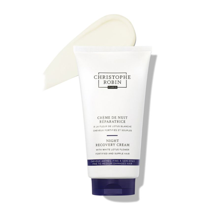 Shop Christophe Robin Night Recovery Cream (150ml) In Multi